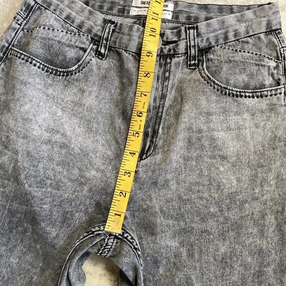 One Teaspoon Eddie Eagle Blakey High Rise Jeans Womens Size 27 Gray - Picture 4 of 12